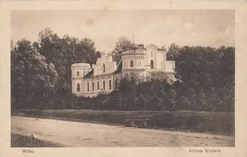 LV Mitau, Schloss Waldeck feldpgl1916 E8625
