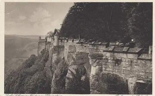 Sächs.Schweiz, Festung Königstein ngl E8657