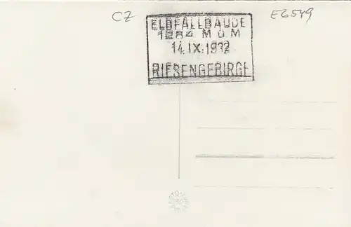 Riesengebirge, Elbfall unter Elbfallbaude ngl E6549