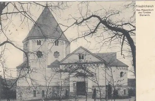 Friedrichsruh, Mausoleum des Fürsten Bismarck gl1933 E6287