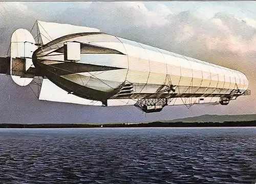 Zeppelin L.Z.-4 über dem Bodensee gl1977 E8092