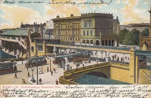 Berlin, Hochbahnstation Hallesches Tor gl1904 E8122