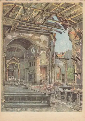 München 1945, St.Benediktuskirche ngl F1313