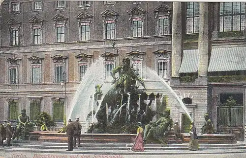 Berlin, Begasbrunnen auf dem Schlossplatz gl1912 E8132