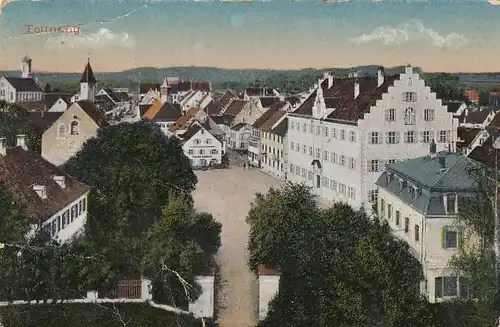 Tettnang, Teilansicht gl1921 E9941