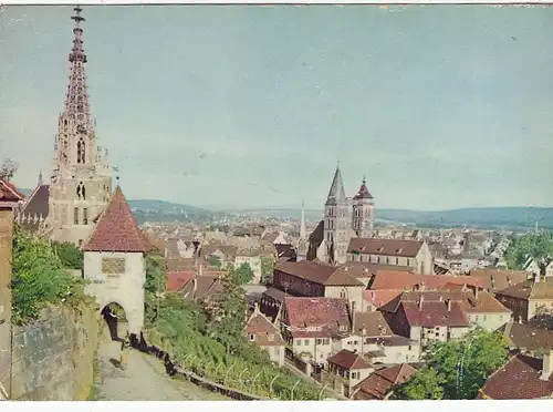 Eßlingen a.N., Blick von der Steige gl1959 E8808