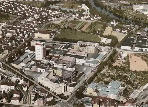 Heilbronn a.N., Werksanlagen C.H.Knorr GmbH, Luftbild ngl E8862