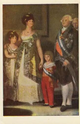 GOYA La Familia de Carlos IV (fragmento) ngl F2397