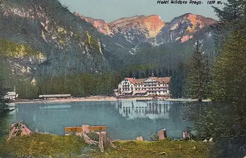 Prags, Hochpustertal, Dolomiti glum 1910? E6102