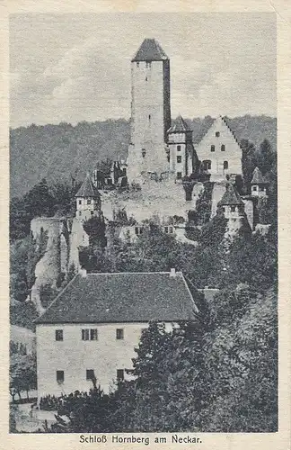 Neckarzimmern, Schloß Hornberg des Götz v. Berlichingen bahnpgl1917 F0115