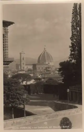 Firenze, La Cattedrale dal Giardino Boboli ngl F1423