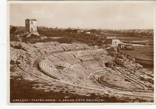 Siracusa, Teatro Greco ngl F1493