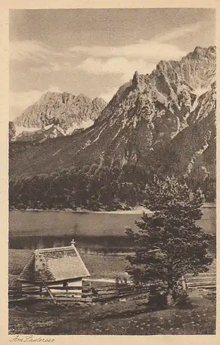 Idylle am Lautersee nahe Mittenwald a.d.Isar ngl E6266