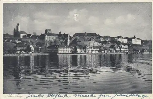Meersburg Bodensee, vom See her gl1935 E8349