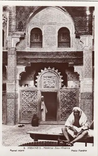 Marokko, Meknès, Médersa Bou-Anania ngl E6571