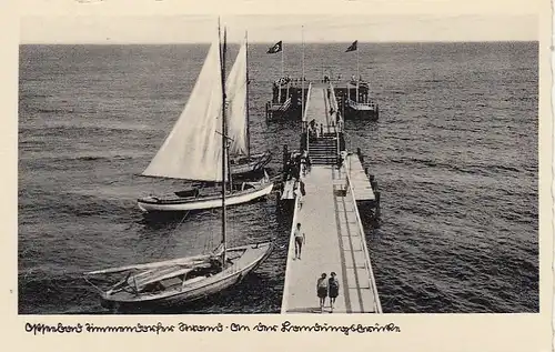 Ostseebad Timmendorfer Strand, an der Landungsbrücke gl1942? E8414