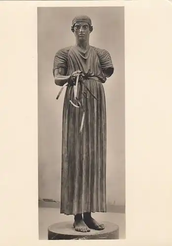 Wagenlenker, Delphi, Bronze ngl E6352