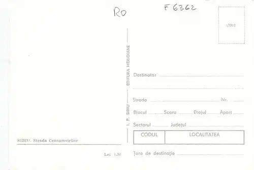 Sibiu, Strada Centumvirilor ngl E6362