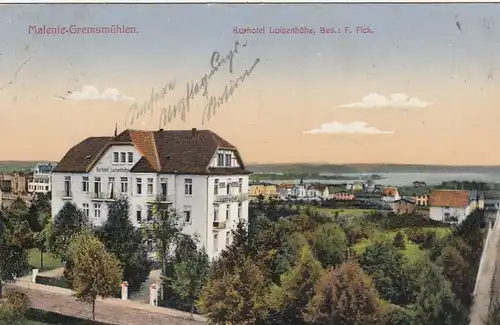 Malente-Gremsmühlen, Kurhotel Luisenhöhe gl1918 E8428