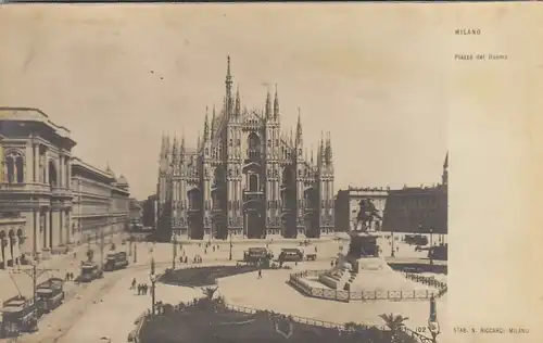 Milano, Piazza del Duomo gl1913? E9156