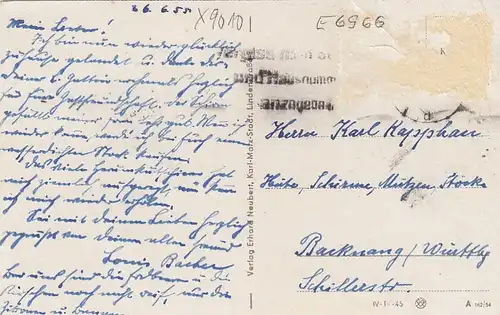 Karl-Marx-Stadt, Theaterplatz gl1955 E6966