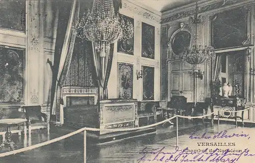 Versailles, Chambre de Napoléon I gl1908 E9183