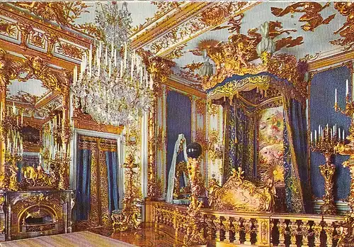 Königsschloss Herrenchiemsee, Schlafzimmer ngl E6436