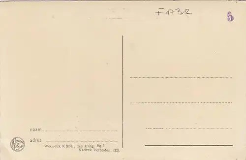 Den Haag , Vredespaleis ngl F1732