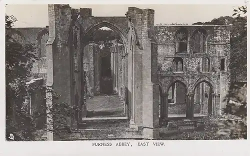 Furness Abbey, East view gl1910 F2734