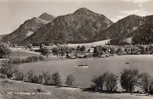 Fischhausen am Schliersee , Panorama gl1966 F0369