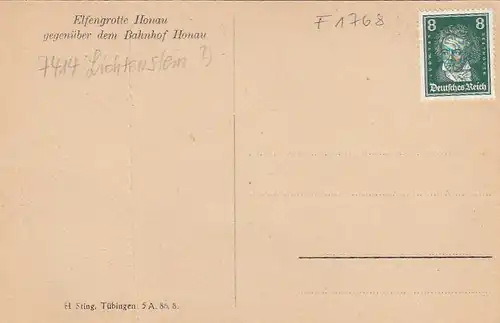 Elfengruppe Honau gegenüber dem Bahnhof Honau ngl F1768