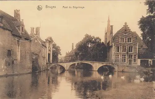 Bruges, Pont du Béguinage feldpgl1917 E9272