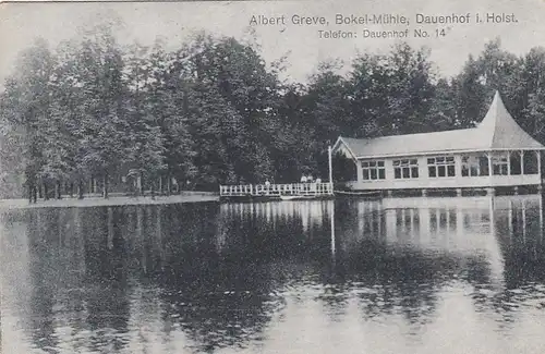 Dauenhof i.Holstein, Bokel-Mühle gl1920 E8656