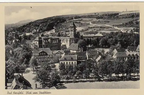 Bad Hersfeld, Blick vom Stadtturm ngl E8661