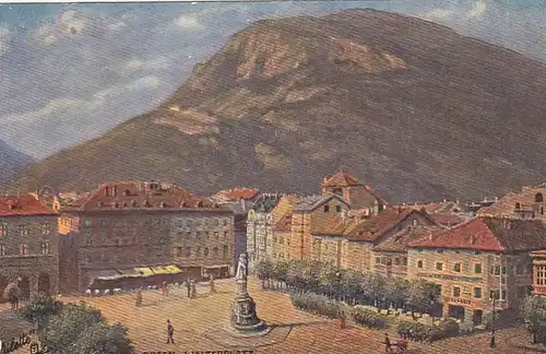 Südtirol: Bozen / Bolzano, Walterplatz ngl F2868