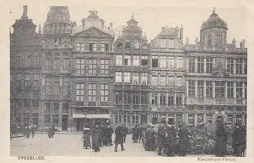 Bruxelles, Marché-aux-Fleurs feldpgl1915 F0468