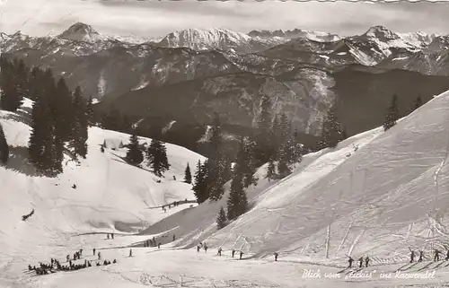 Blick vom "Zirkus" ins Karwendel gl1962 E9317