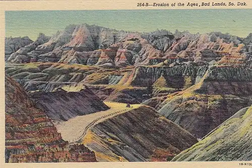 Bad Lands, SD, Erosion of the Ages ngl E8691