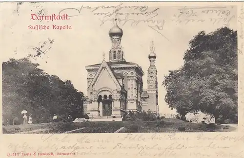 Darmstadt, Russische Kapelle gl1902 F1864