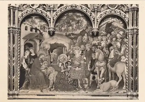 GENTILE DA FABRIANO Anbetung der Könige ngl E6652