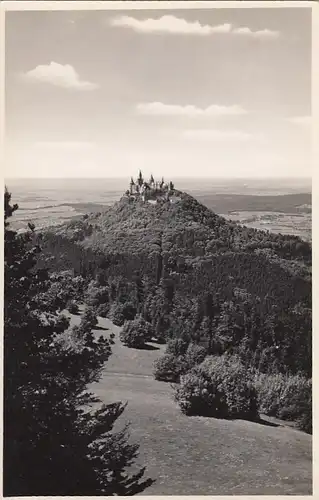 Blick auf Burg Hohenzollern ngl F1925