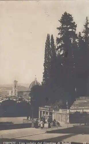 Firenze, Una veduta dal Giardino di Boboli gl1919 E9449