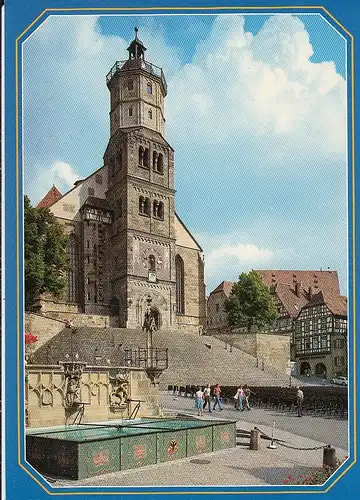Schwäbisch Hall - St.Michaelskirche ngl F0637