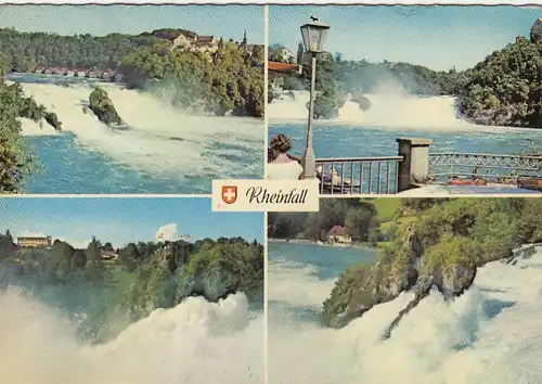 Rheinfall bei Neuhausen, Mehrbildkarte gl1959 E8910