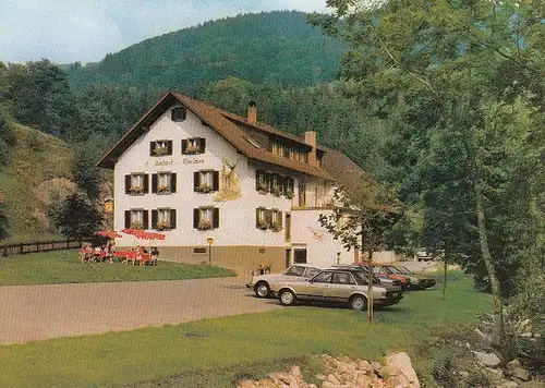 Tegernau-Holl im kleinen Wiesental, Gasthof zum Hirschen ngl F0674