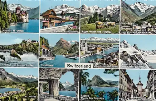 Switzerland in 12 Bildern ngl E9433