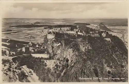 Hohentwiel, vom Flugzeug aus gl1931 E9528