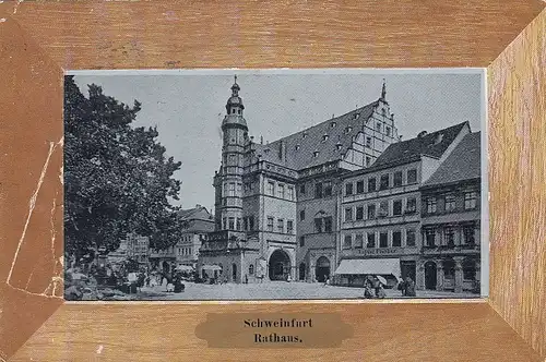 Schweinfurt, Rathaus gl1908 E7056