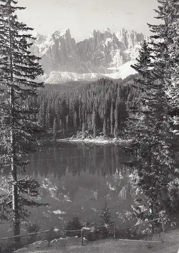 Dolomiti, Lage di Carezza versa Latemar ngl F0788