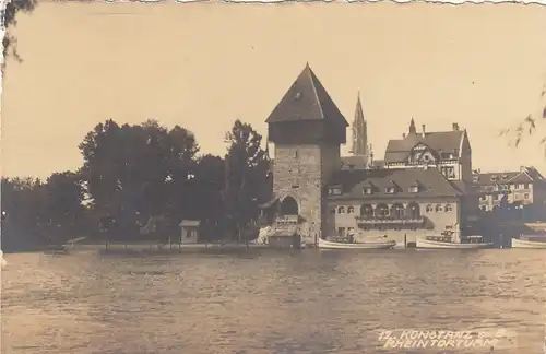 Konstanz am Bodensee, Rheintorturm ngl E6831